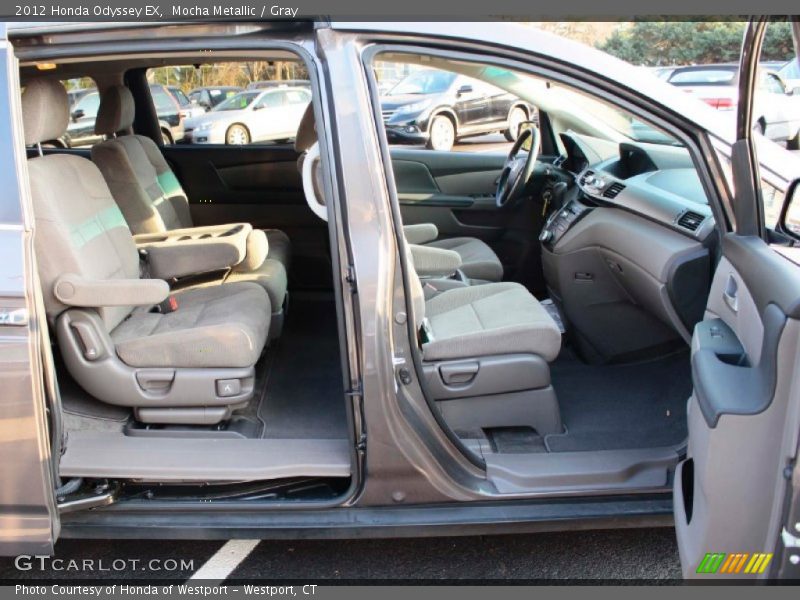Mocha Metallic / Gray 2012 Honda Odyssey EX