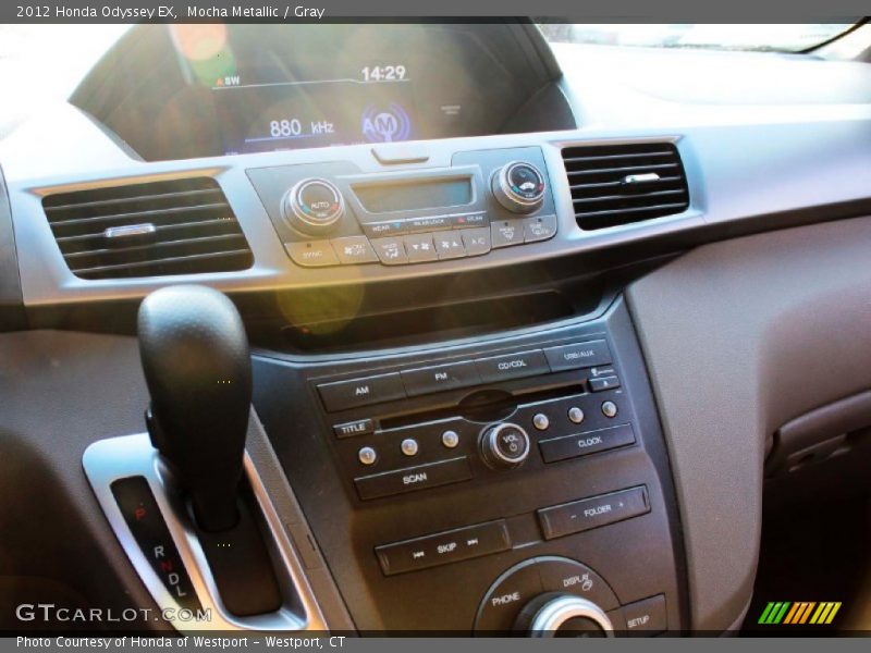 Mocha Metallic / Gray 2012 Honda Odyssey EX