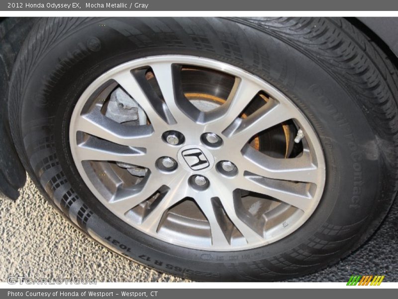 Mocha Metallic / Gray 2012 Honda Odyssey EX