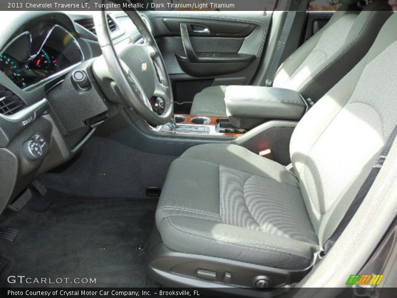 Tungsten Metallic / Dark Titanium/Light Titanium 2013 Chevrolet Traverse LT