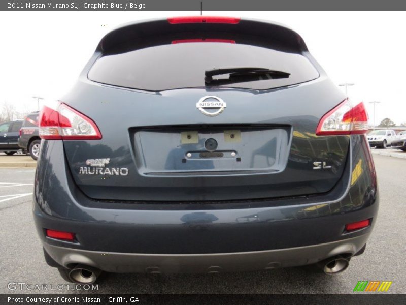 Graphite Blue / Beige 2011 Nissan Murano SL