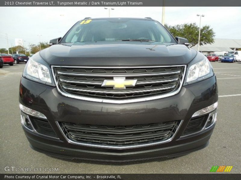 Tungsten Metallic / Dark Titanium/Light Titanium 2013 Chevrolet Traverse LT