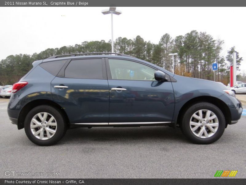 Graphite Blue / Beige 2011 Nissan Murano SL