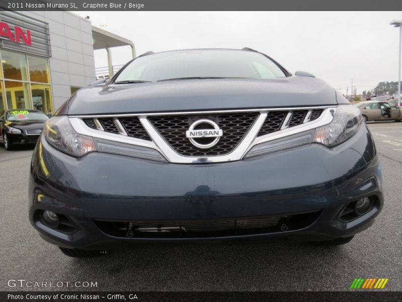 Graphite Blue / Beige 2011 Nissan Murano SL