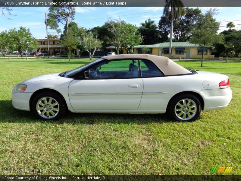  2006 Sebring Limited Convertible Stone White