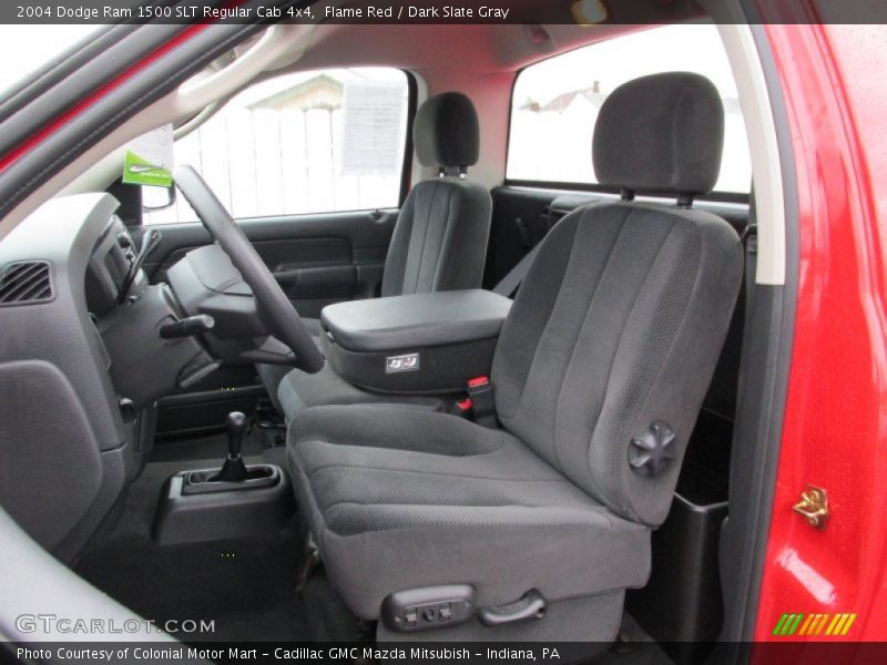 Flame Red / Dark Slate Gray 2004 Dodge Ram 1500 SLT Regular Cab 4x4
