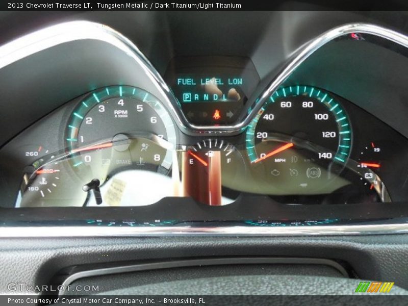 Tungsten Metallic / Dark Titanium/Light Titanium 2013 Chevrolet Traverse LT