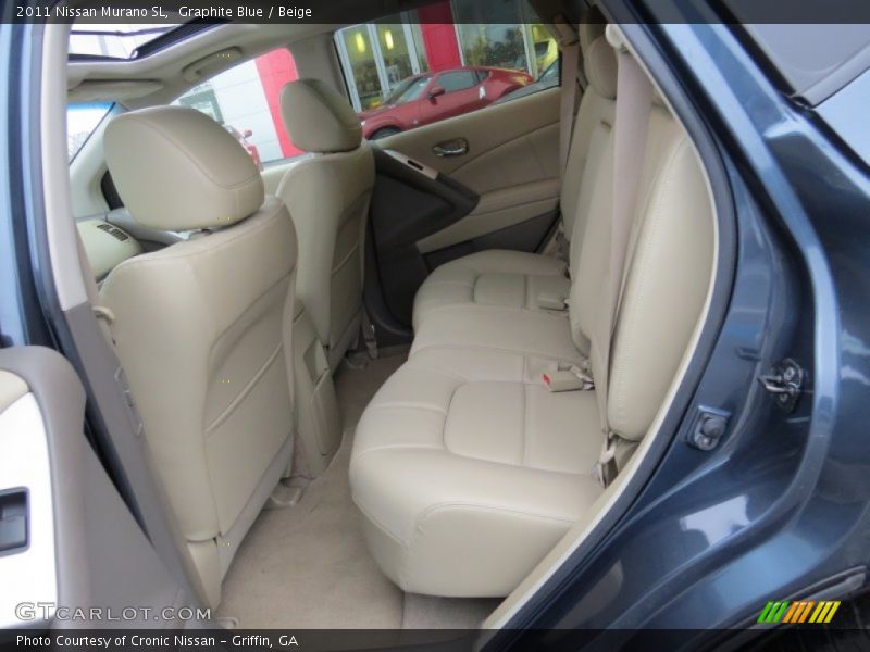 Graphite Blue / Beige 2011 Nissan Murano SL