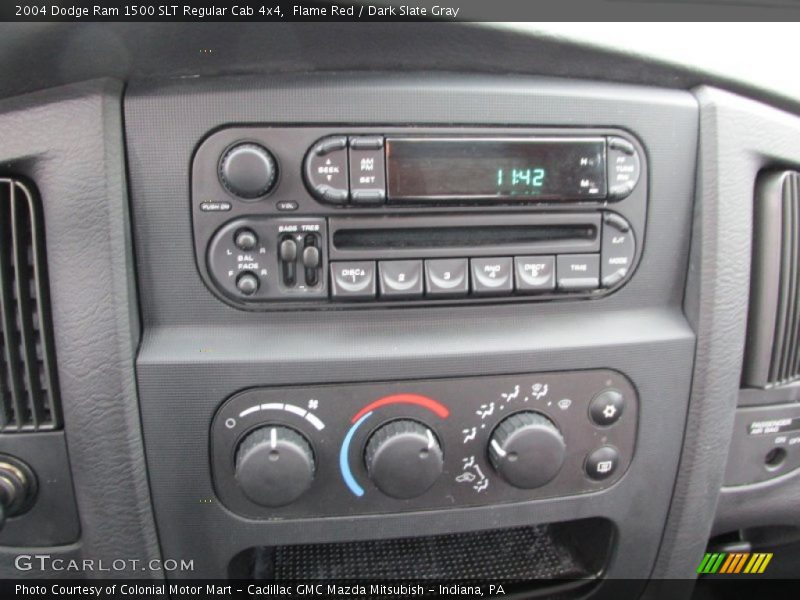 Flame Red / Dark Slate Gray 2004 Dodge Ram 1500 SLT Regular Cab 4x4