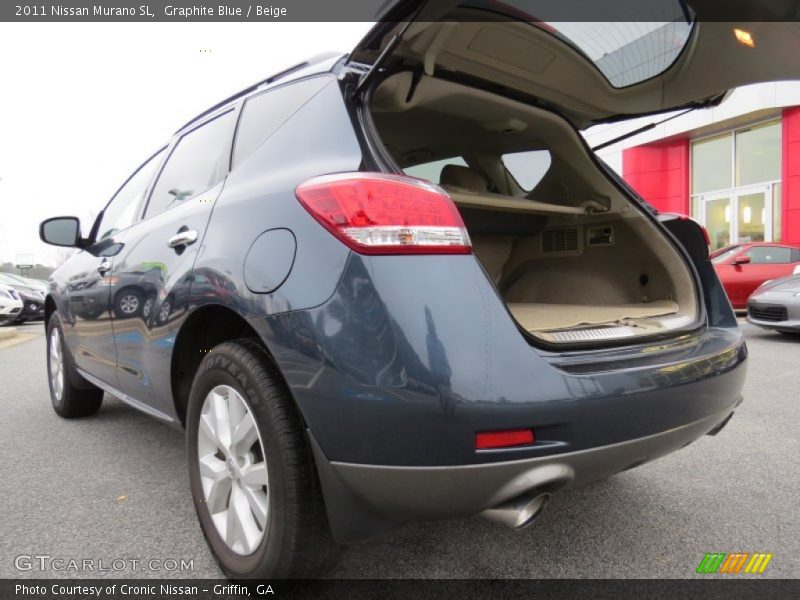 Graphite Blue / Beige 2011 Nissan Murano SL