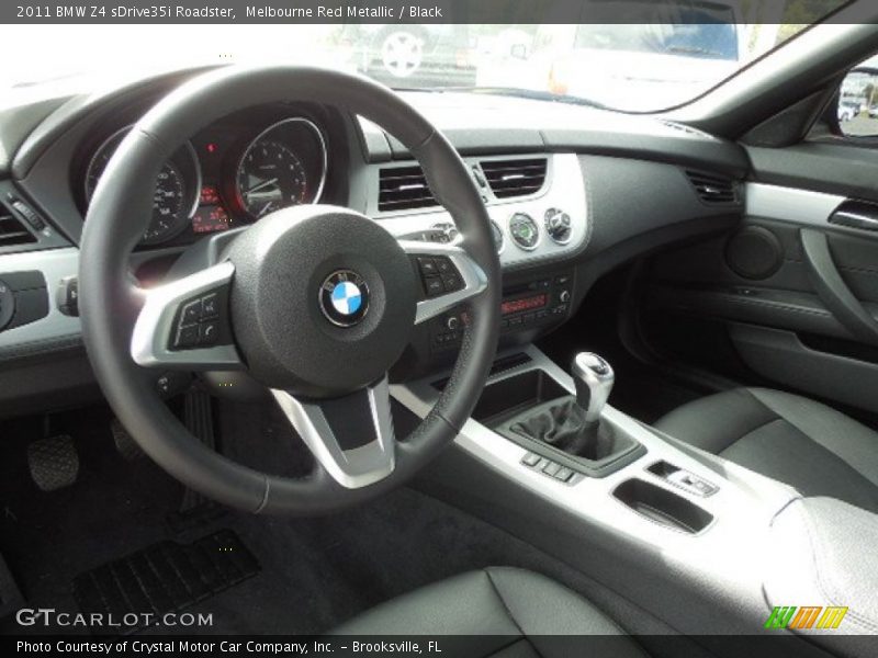 Melbourne Red Metallic / Black 2011 BMW Z4 sDrive35i Roadster