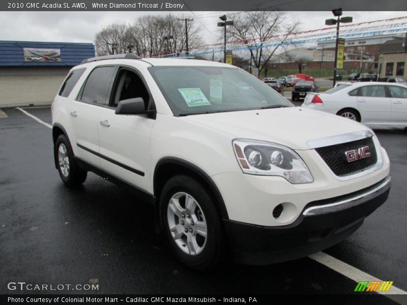 Front 3/4 View of 2010 Acadia SL AWD