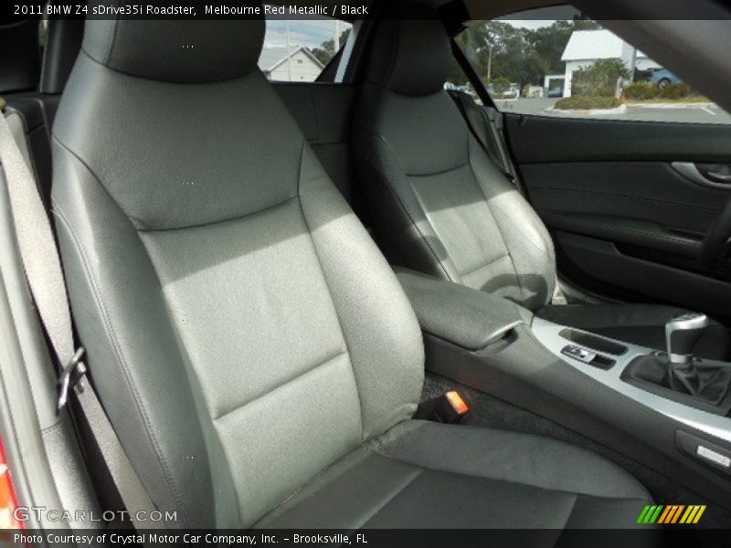 Melbourne Red Metallic / Black 2011 BMW Z4 sDrive35i Roadster