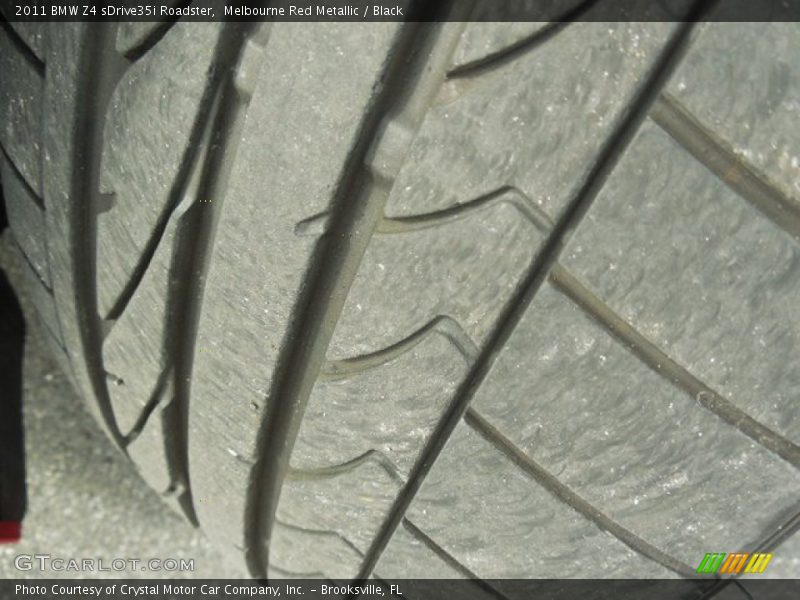 Melbourne Red Metallic / Black 2011 BMW Z4 sDrive35i Roadster