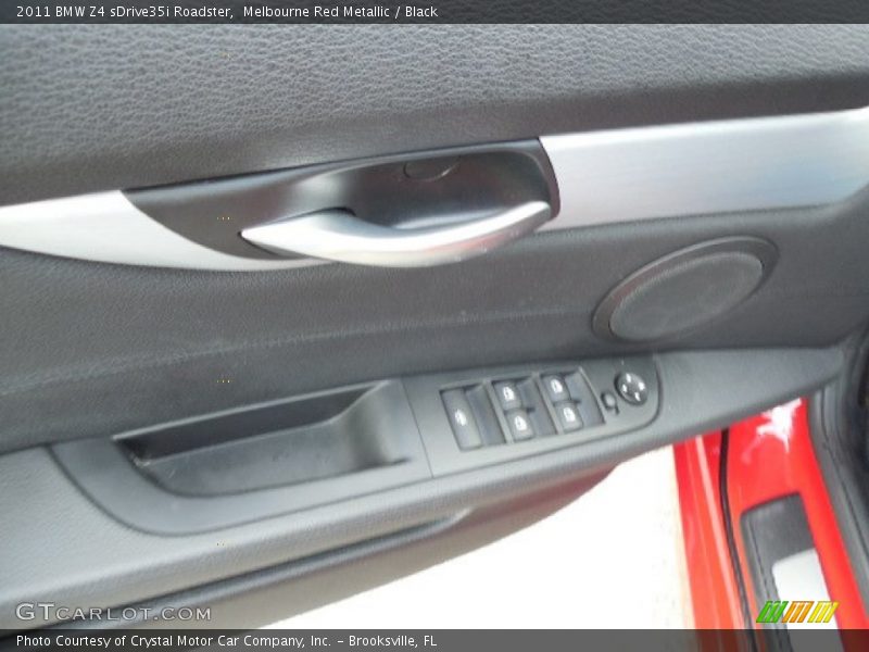 Melbourne Red Metallic / Black 2011 BMW Z4 sDrive35i Roadster