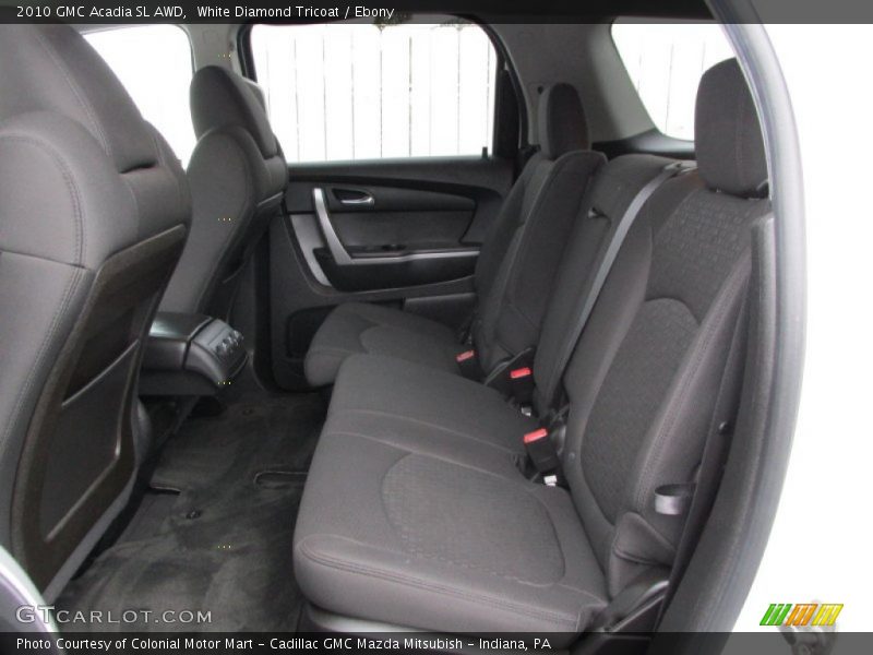 White Diamond Tricoat / Ebony 2010 GMC Acadia SL AWD