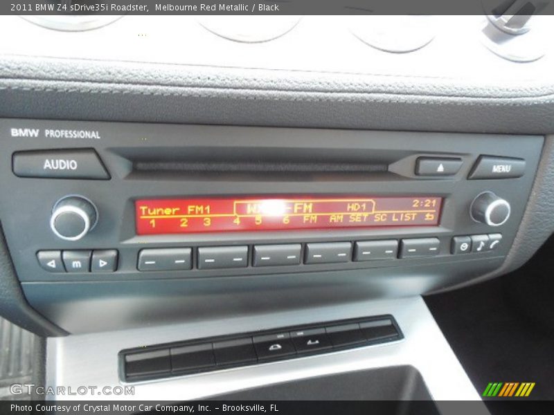 Melbourne Red Metallic / Black 2011 BMW Z4 sDrive35i Roadster