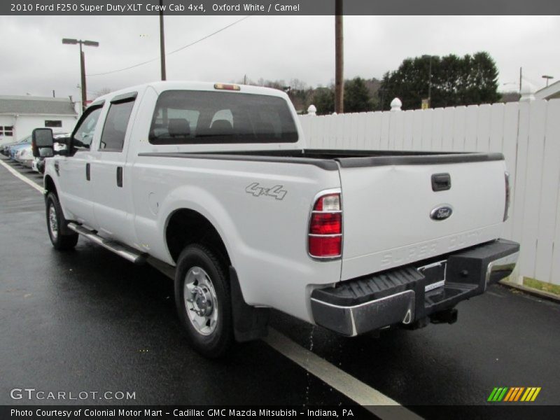 Oxford White / Camel 2010 Ford F250 Super Duty XLT Crew Cab 4x4