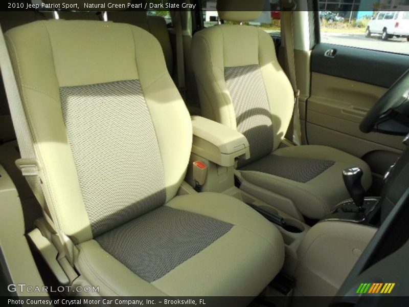 Natural Green Pearl / Dark Slate Gray 2010 Jeep Patriot Sport