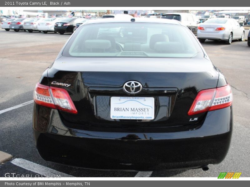 Black / Ash 2011 Toyota Camry LE