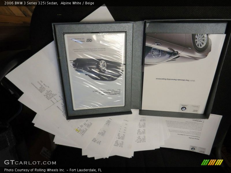 Alpine White / Beige 2006 BMW 3 Series 325i Sedan