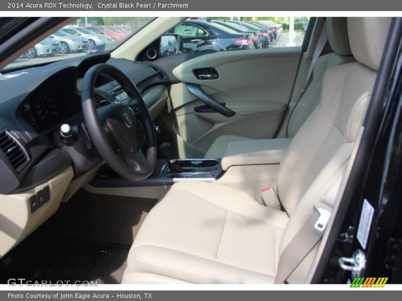 Crystal Black Pearl / Parchment 2014 Acura RDX Technology