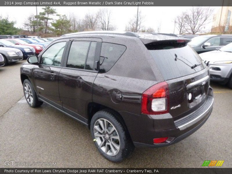 Rugged Brown Metallic / Dark Slate Gray/Light Pebble 2014 Jeep Compass Limited 4x4
