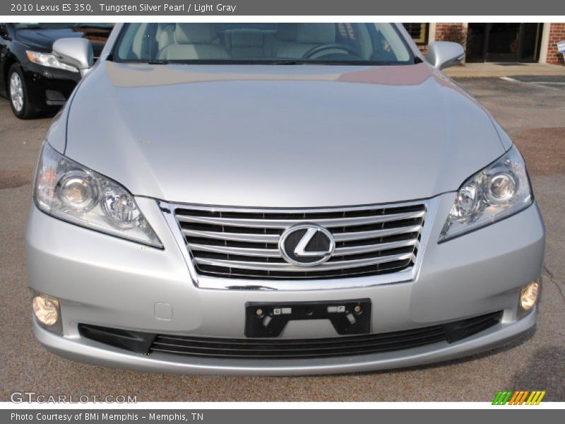 Tungsten Silver Pearl / Light Gray 2010 Lexus ES 350