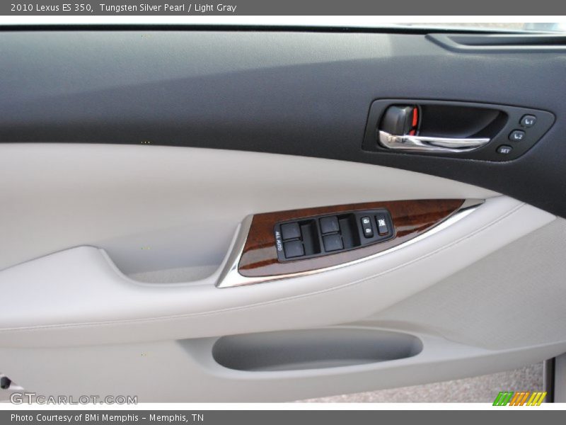 Tungsten Silver Pearl / Light Gray 2010 Lexus ES 350