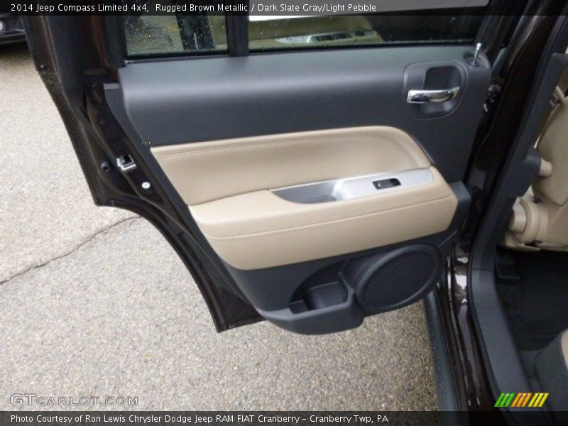 Rugged Brown Metallic / Dark Slate Gray/Light Pebble 2014 Jeep Compass Limited 4x4