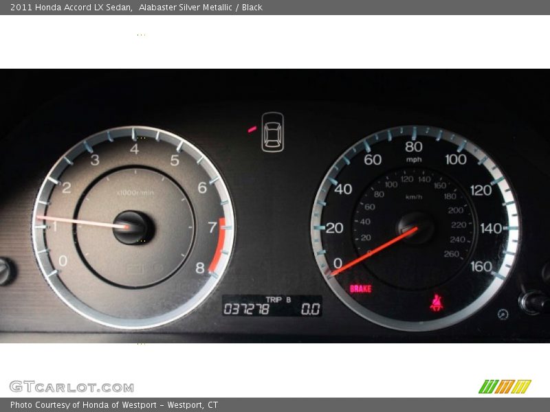  2011 Accord LX Sedan LX Sedan Gauges