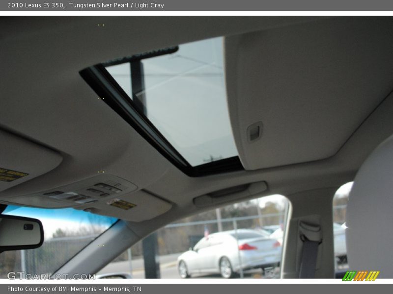 Tungsten Silver Pearl / Light Gray 2010 Lexus ES 350