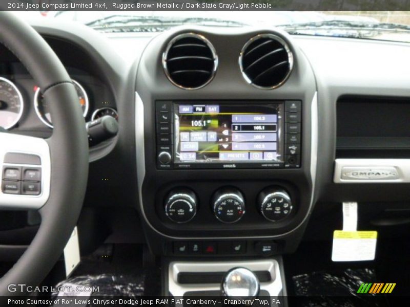 Rugged Brown Metallic / Dark Slate Gray/Light Pebble 2014 Jeep Compass Limited 4x4