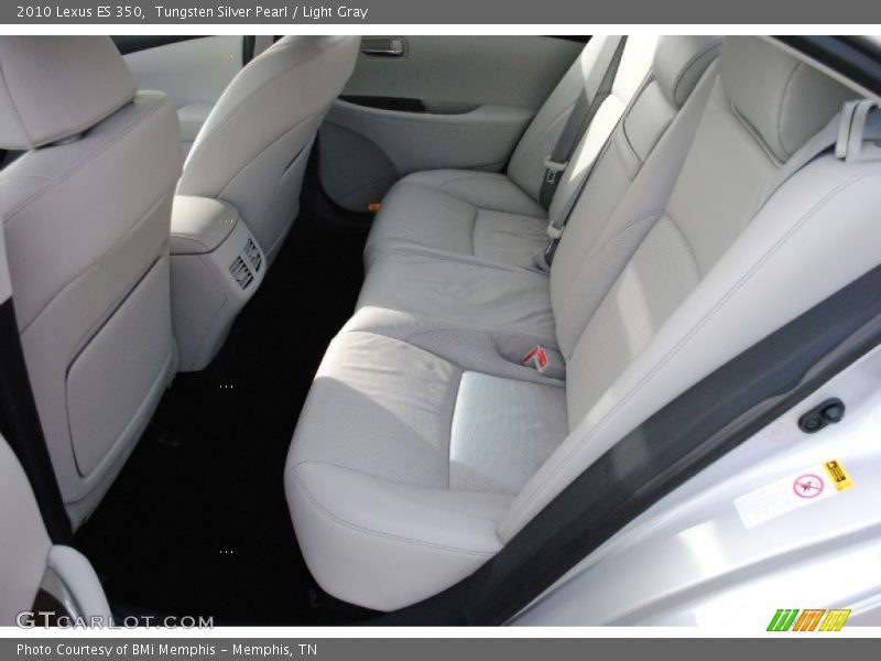 Tungsten Silver Pearl / Light Gray 2010 Lexus ES 350