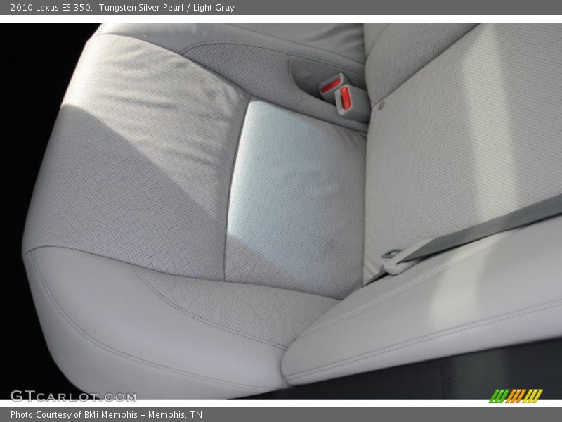 Tungsten Silver Pearl / Light Gray 2010 Lexus ES 350