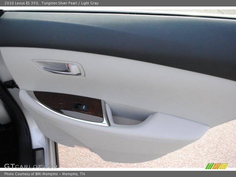 Tungsten Silver Pearl / Light Gray 2010 Lexus ES 350