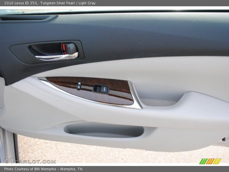 Tungsten Silver Pearl / Light Gray 2010 Lexus ES 350