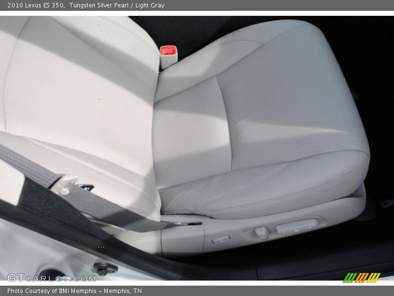 Tungsten Silver Pearl / Light Gray 2010 Lexus ES 350