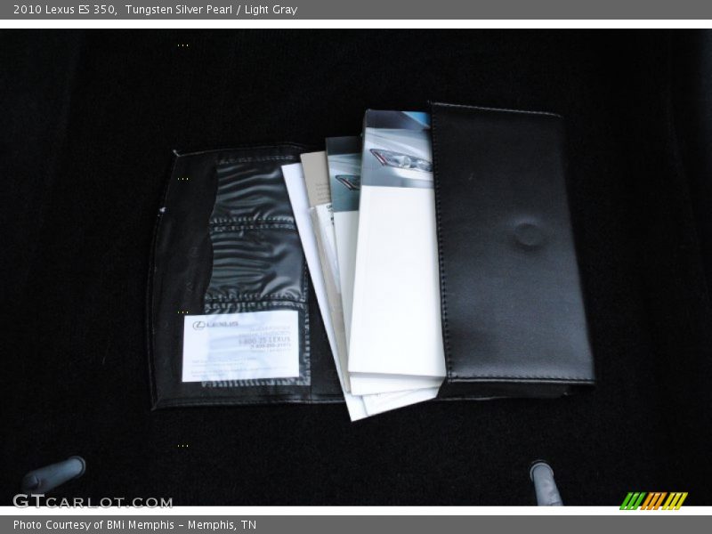 Tungsten Silver Pearl / Light Gray 2010 Lexus ES 350