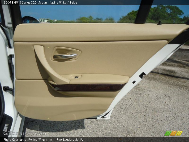 Door Panel of 2006 3 Series 325i Sedan