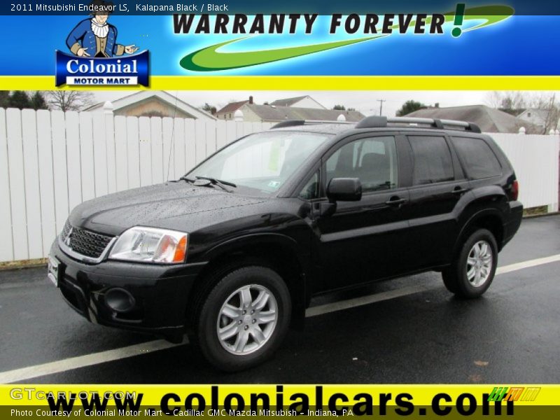 Kalapana Black / Black 2011 Mitsubishi Endeavor LS
