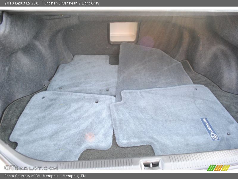 Tungsten Silver Pearl / Light Gray 2010 Lexus ES 350