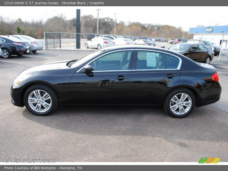 Obsidian Black / Graphite 2010 Infiniti G 37 Journey Sedan