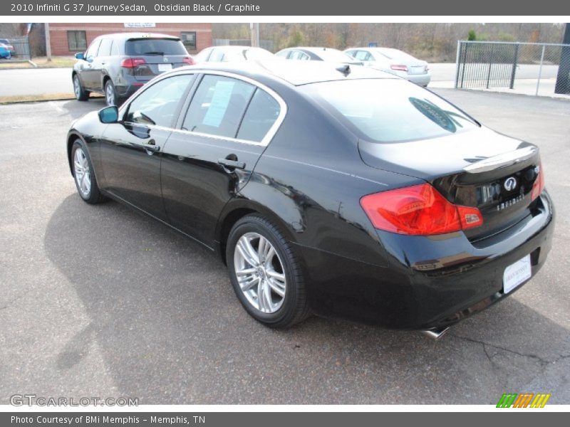 Obsidian Black / Graphite 2010 Infiniti G 37 Journey Sedan