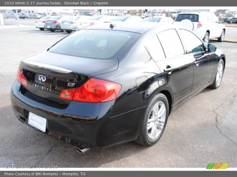 Obsidian Black / Graphite 2010 Infiniti G 37 Journey Sedan
