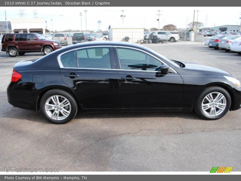 Obsidian Black / Graphite 2010 Infiniti G 37 Journey Sedan