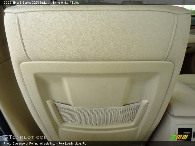 Alpine White / Beige 2006 BMW 3 Series 325i Sedan