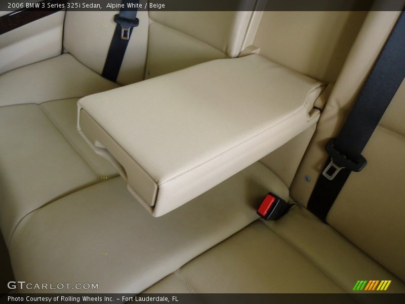 Alpine White / Beige 2006 BMW 3 Series 325i Sedan