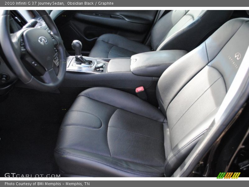Obsidian Black / Graphite 2010 Infiniti G 37 Journey Sedan