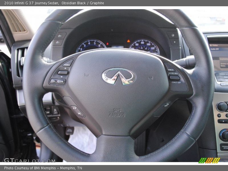 Obsidian Black / Graphite 2010 Infiniti G 37 Journey Sedan